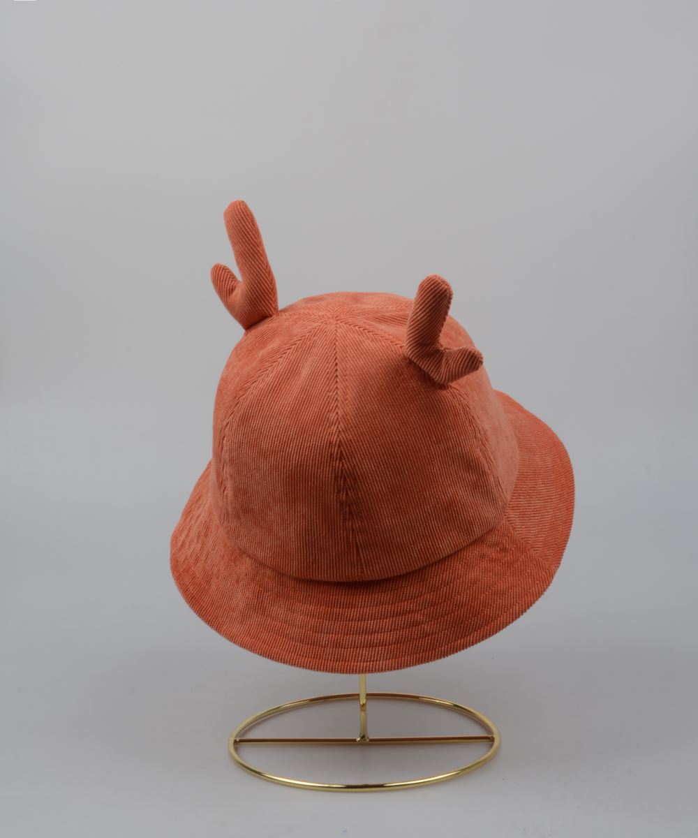 帽子工廠(chǎng)小鹿燈芯絨盆帽